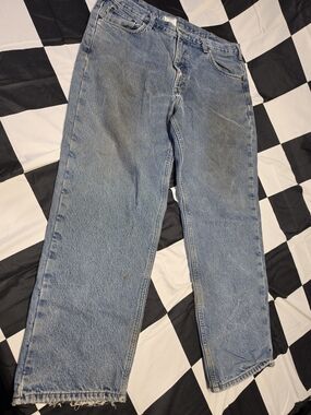 Carhartt Relaxed Straight-Leg Jeans - Light Blue